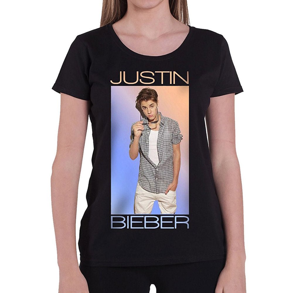 JUSTIN BIEBER ジャスティンビーバー - COLOUR FADE / Tシャツ / レディース - PGS